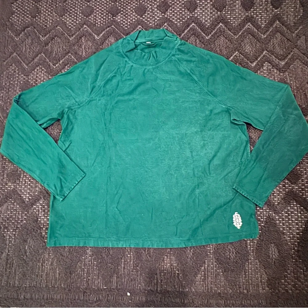 NEW Free People x FP Movement Restoration Layering Top in Green - Picture 2 of 13